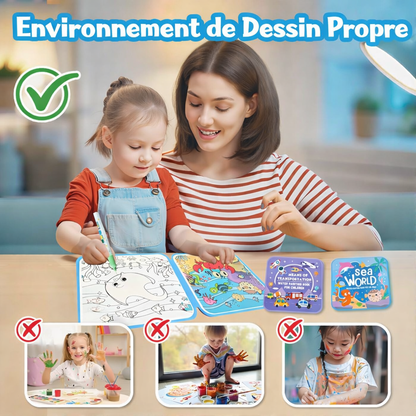 Sirexia - Livre Magique à Eau Réutilisable