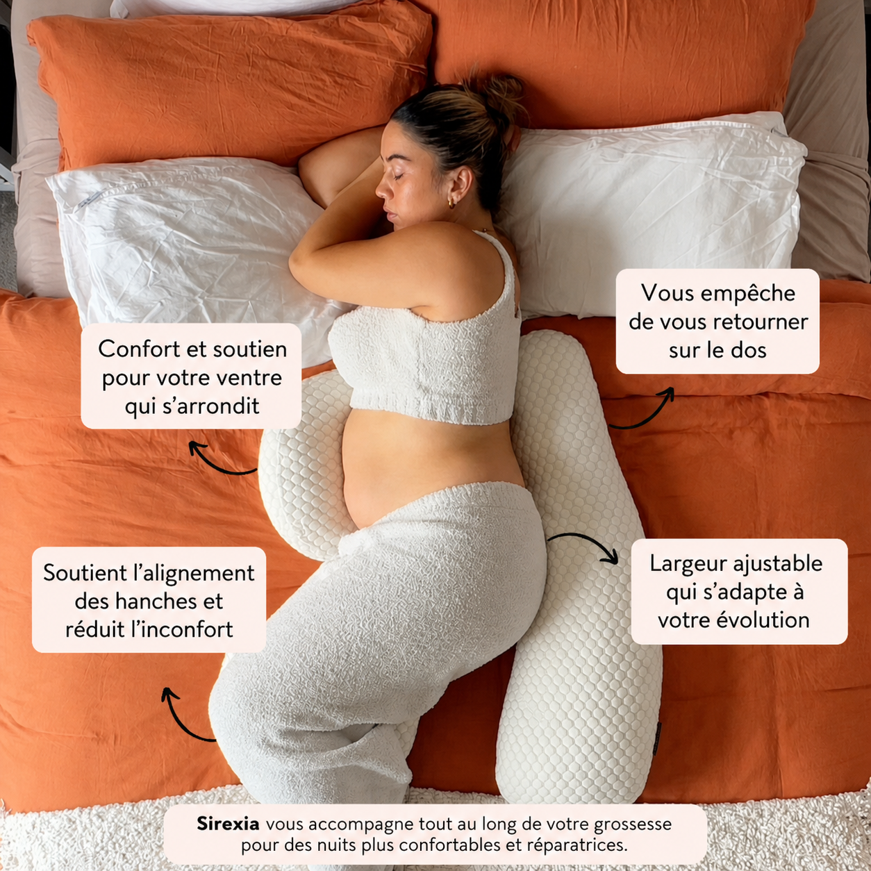Sirexia - Oreiller De Grossesse