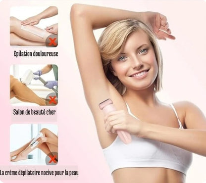 Livora - Rasoir Électrique Féminin 2-en-1