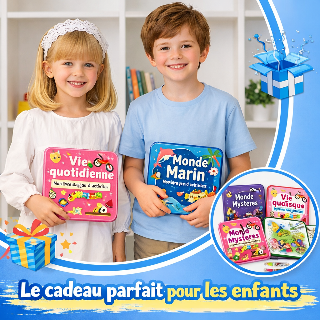 Sirexia - Livre Magique à Eau Réutilisable